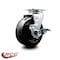 Service Caster 5 Inch Phenolic Swivel Caster with Roller Bearing and Brake SCC SCC-20S520-PHR-TLB - alternate 3